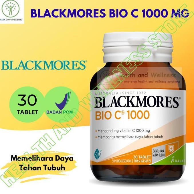 Hololoo- Blackmores Bio C 1000 Mg Vit C Vitamin C Bpom Series