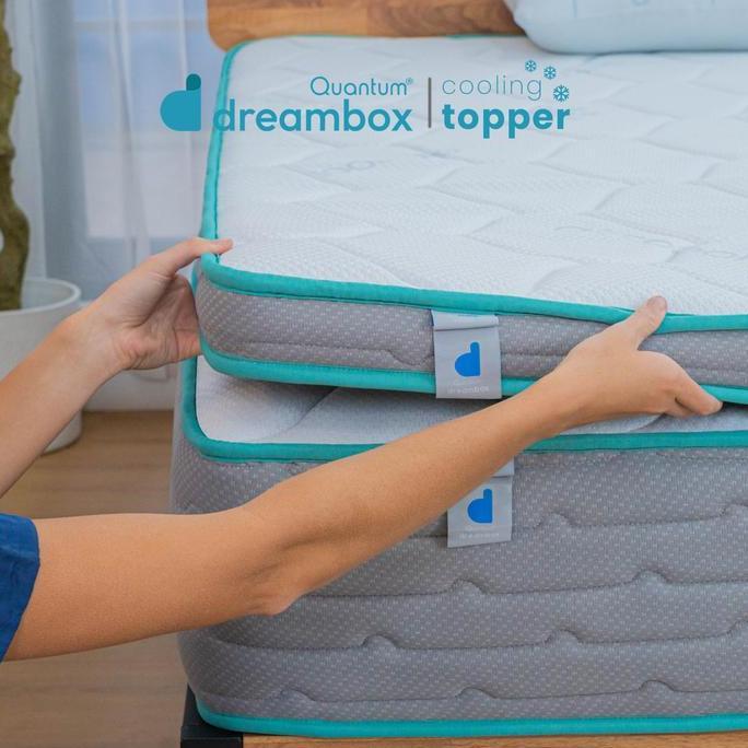 Allthebest- Topper Kasur Dingin Quantum Dreambox Cooling Topper AirCool