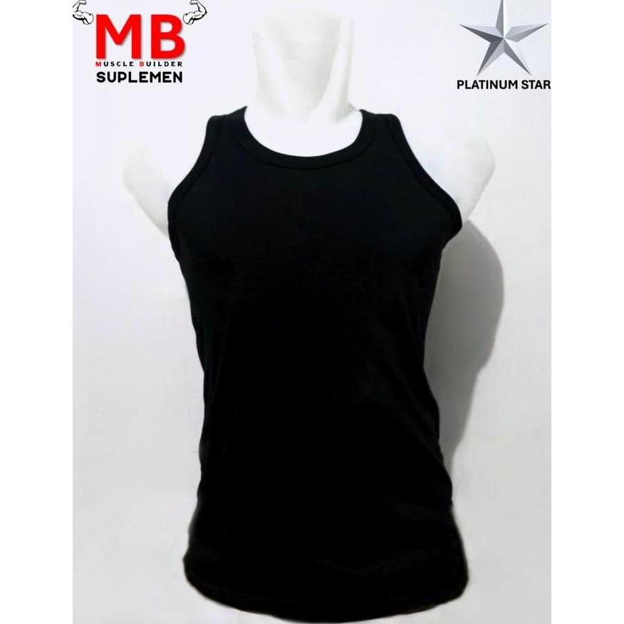 Singlet Gym Kaos Dalam Pria Laki-Laki Laki Olahraga Susu Whey Protein Isolate Mass Gainer BCAA Amino