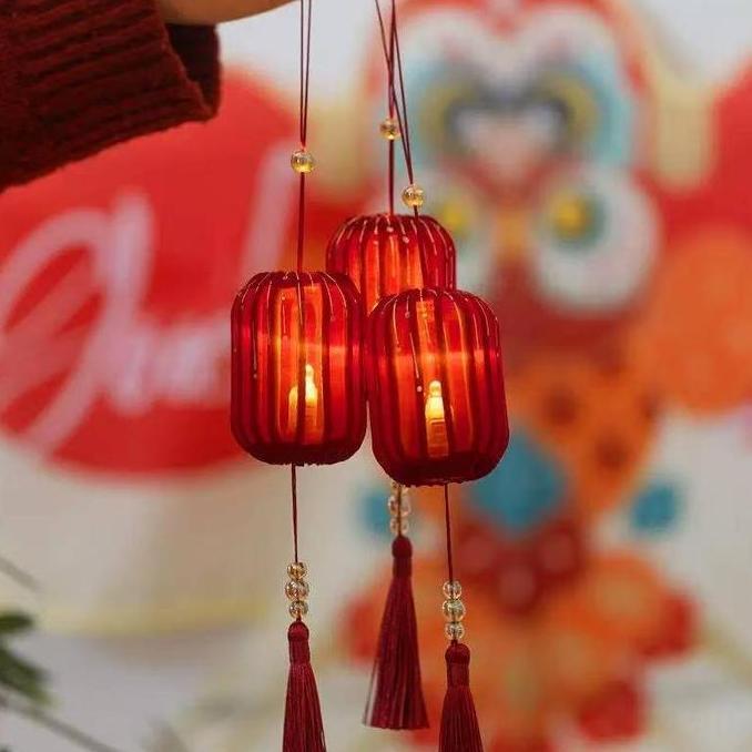 Lampu LED Imlek Lampu Hias Dekorasi Sincia Gantungan Hiasan CNY Lampu LED Imlek Sincia Gantungan Hia