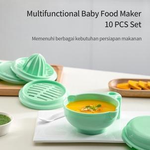 NEW AIKOKY Baby Food Maker Set/Kiddy Food Maker/Grinding Bowl Mpasi