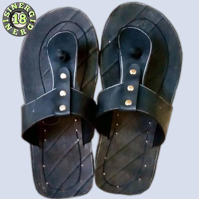 Kakikaki- Sandal Pria/Sandal Karet Ban Bekas Mobil/Sandal Terumpah