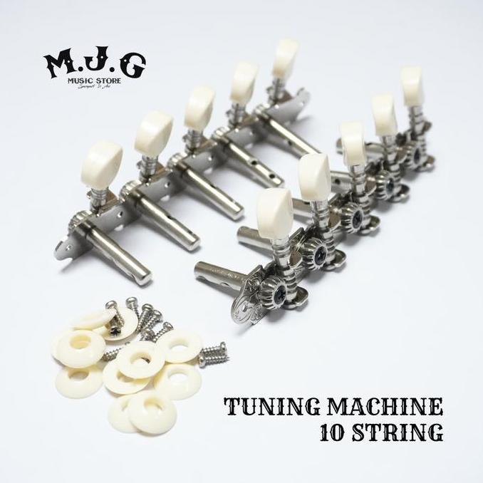Dryer Tuning Machine Head Bass Elektrik Or Akustik Gotoh Gb10 Japan 4 String Inline Nickel
