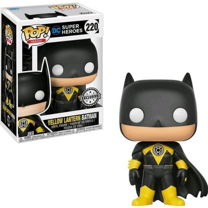 Funko POP Heroes DC Superheroes YELLOW LANTERN BATMAN #220