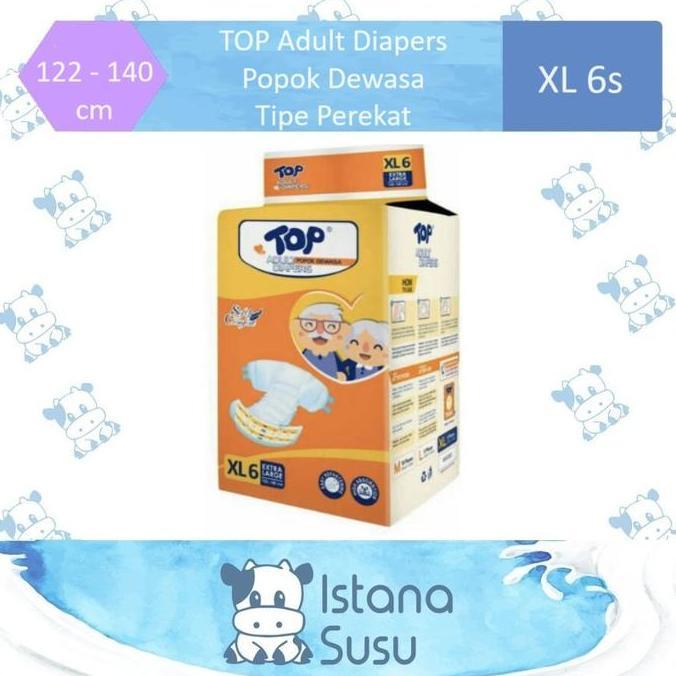 Medikit- Top Adult Diapers Popok Dewasa Tipe Perekat / Celana Size M / L / Xl / Xxl