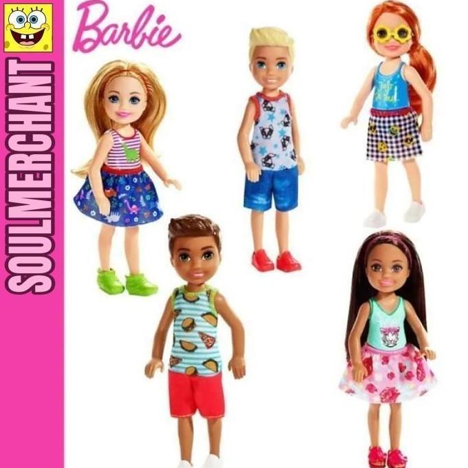 Gas,Cod- Boneka Barbie Chelsea - Mini Dolls Style Original Mattel