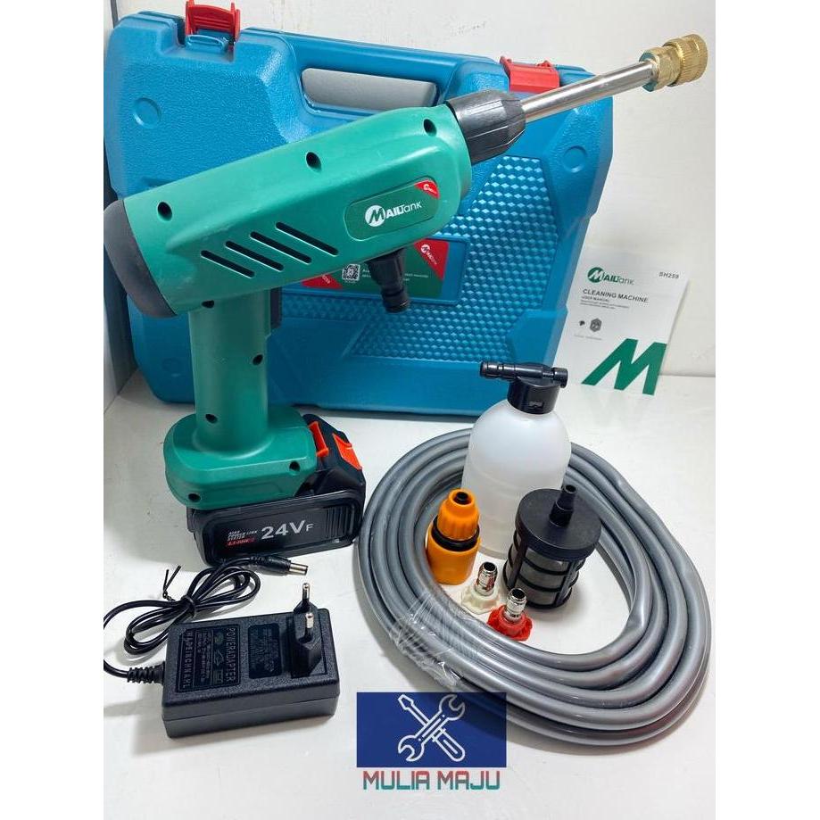 Istimewa- Mesin Jet Steam Cleaner Cordless Mailtank Sh 259/Jet Cleaner Baterai
