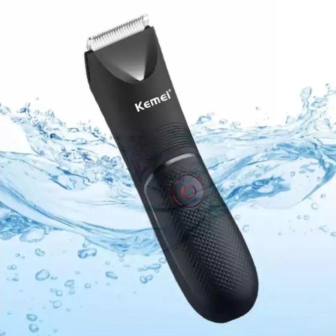 Ayokirim- Kemei 1838 Alat Cukur Rambut Kemei Km-1838 Multifungsi Body Hair Clipper Washable Km1838 C