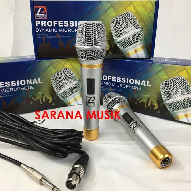 Mic Kabel Pasline PM-400S Pasline PM400S Pasline PM 400 Switch Mic