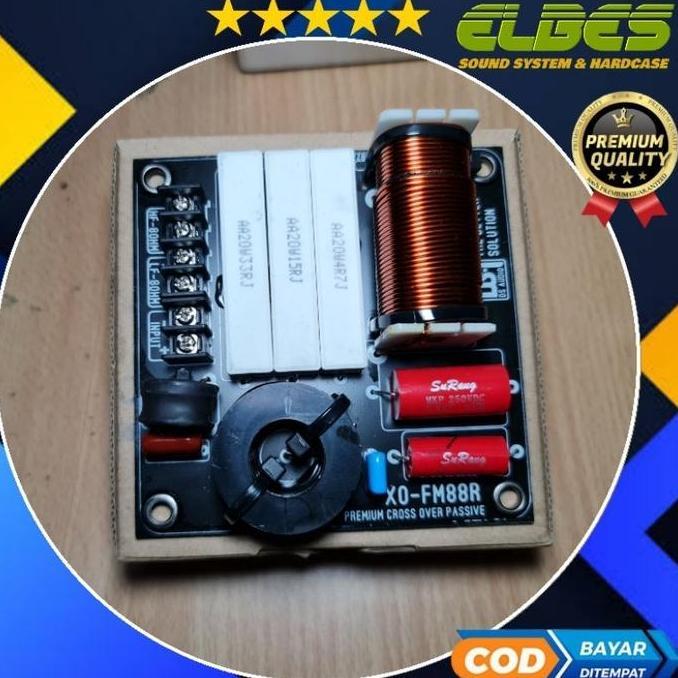 Crossover pasif 2 way XO-FM88R 8 Ohm
