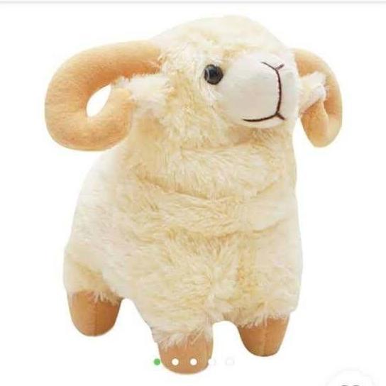 Gas,Cod- Boneka Domba Jantan M 25Cm Souvenir Aqiqah Boneka Binatang Kambing Grosir Dolls Toys