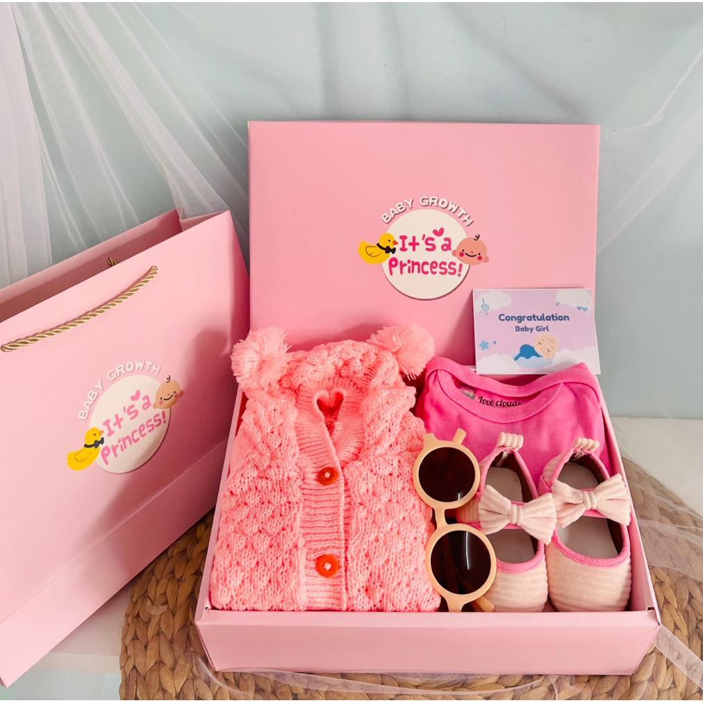 NEW PROMO 023 Hampers kado bayi perempuan baru lahir//hampers baby girl newborn//giftbox parcel bayi