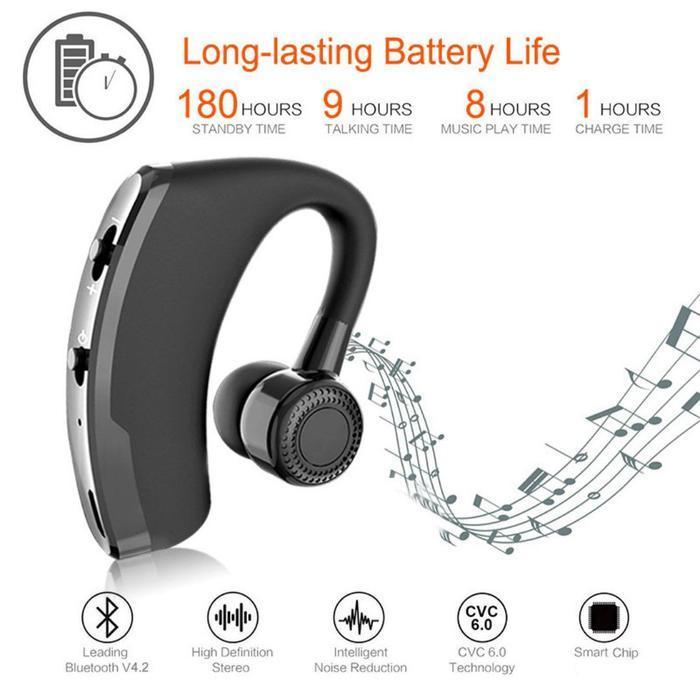 Blutooth Earphone V9 Wireless Headset With Mic