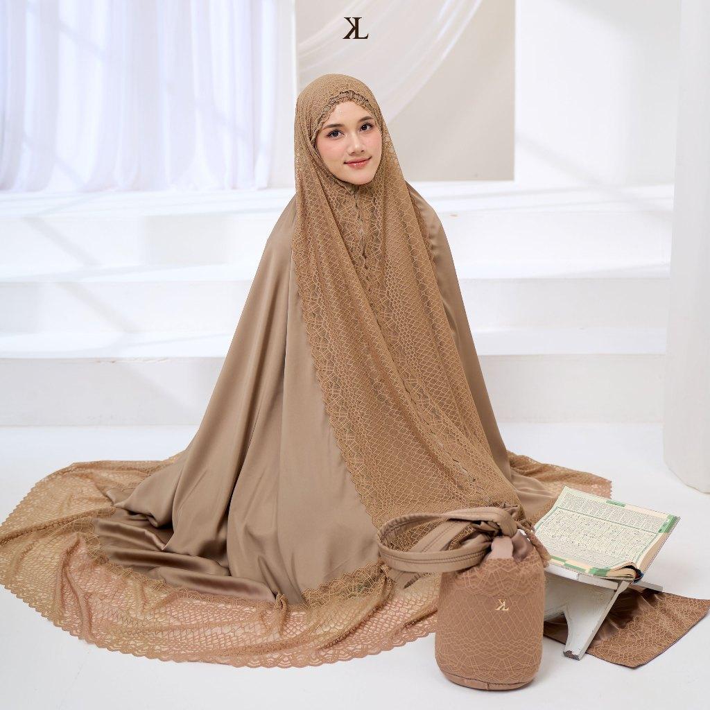 Kallia Label Luma Prayer Robe By Kallia | Mukena Mahar | Packaging With Box