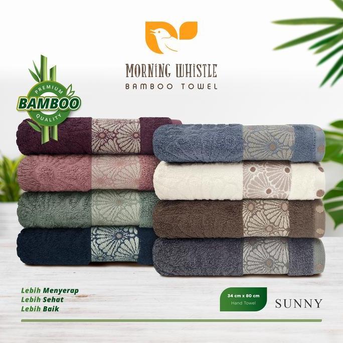Allthebest- Morning Whistle Bamboo Towel Sunny / Handuk Mandi