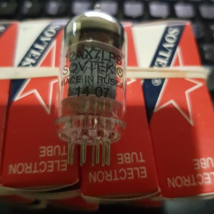 SOVTEK 12AX7LPS 12AX7 Tube ECC83 Preamp Audio RUSSIA Tabung Long Plate