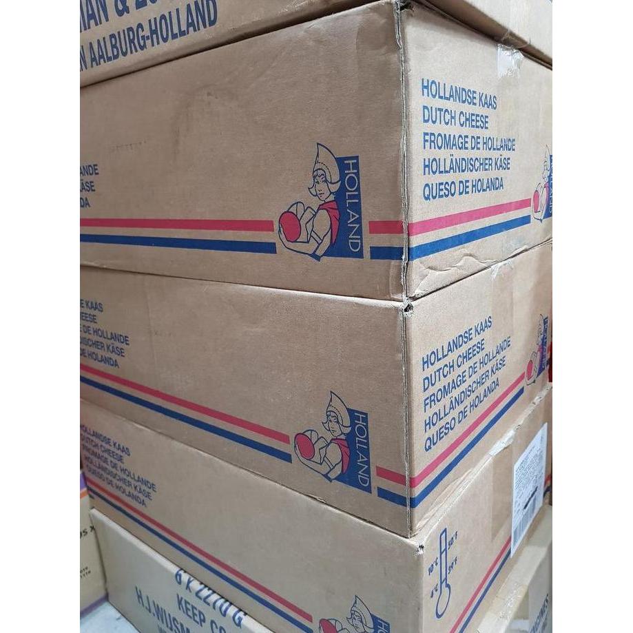 Milkouit- Keju Edam / Bola Ayam Emas 1.6 Kg Import Holland