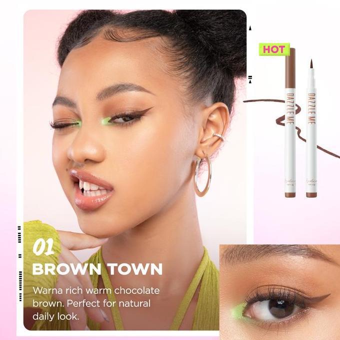 Cod,Bisa- [Free Gift - Not For Sale] Dazzle Me Eyeliner Series