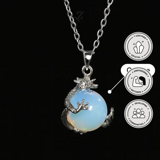 Goldsand- Zupazupazuu - Jawa Bali Collection Fengshui Kalung Bola Naga Weton Batu Mantra Kristal Kel