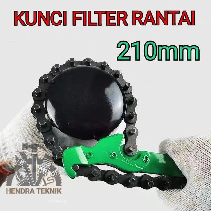 Yesss- Kunci Filter Rantai Oil Filter Wrench Alat Buka Pasang Filter Solar