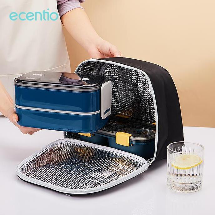 Yxwrg- Ecentio Lunch Cooler Bag Tas Bekal Lucu Tas Lunch Box Bag