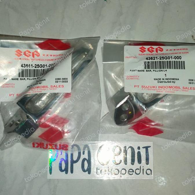 step belakang spin 125 original kanan dan kiri pnp satria fu