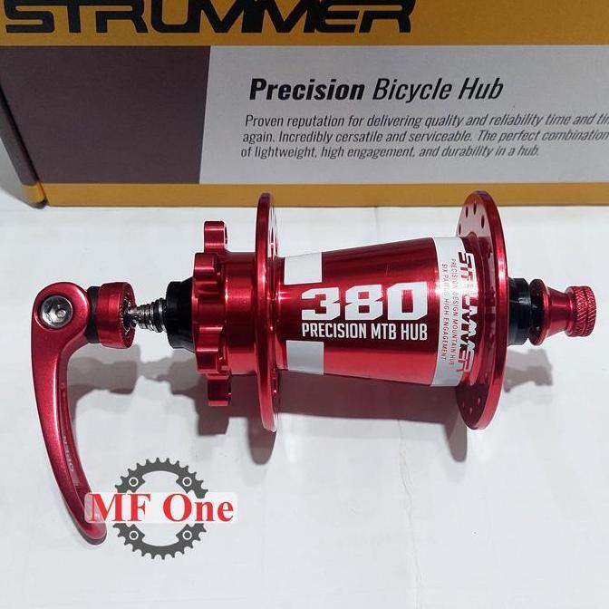 Hub Depan Strummer MT380 / HM380 QR 100 32H MT 380 HM 380 Bearing