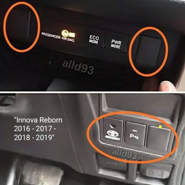 Thebest- SWITCH FOGLAMP TOYOTA INNOVA REBORN - Saklar Lampu KIJANG INOVA Fog