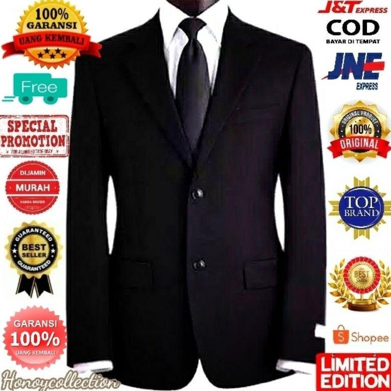 ORIGINAL JAS FORMAL PRIA/JAS NIKAH/JAS WISUDA/JAS HITAM PRIA/JAS PRIA
