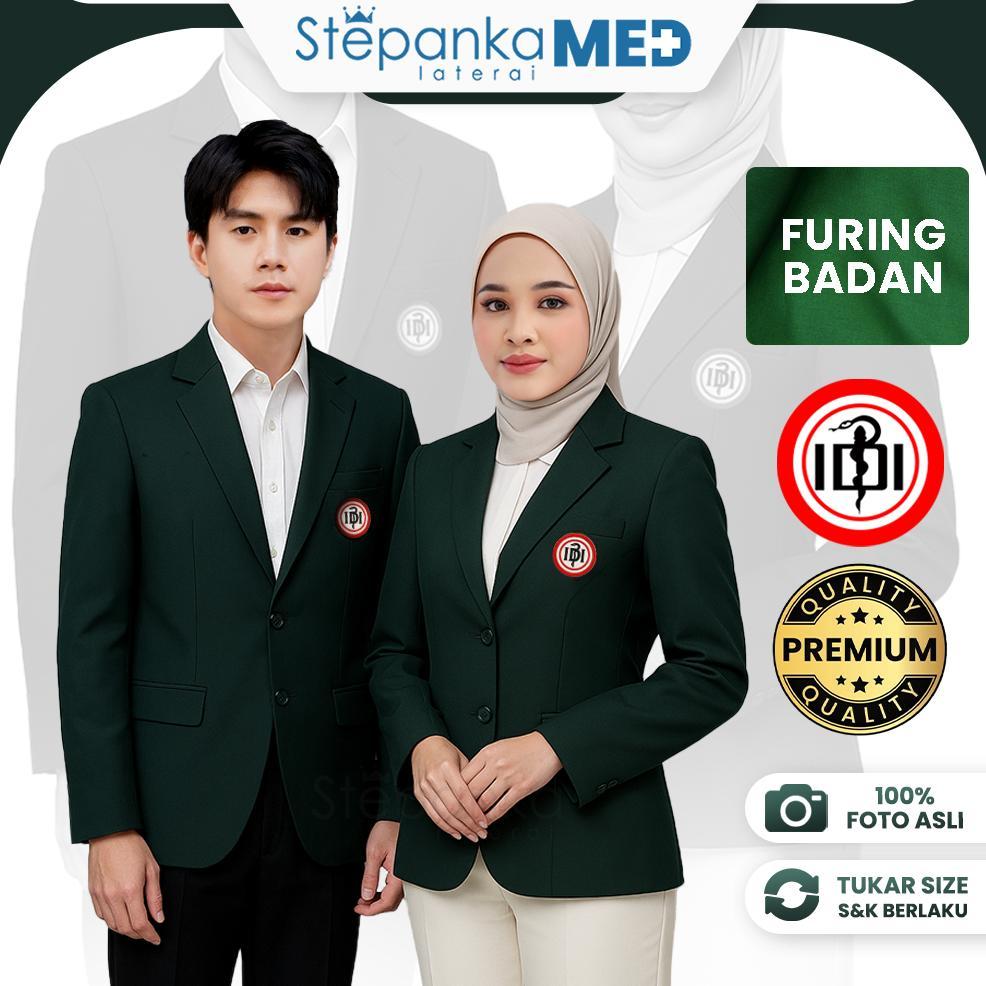 BEST SELLER [LIMITED STOCK] JAS IDI PREMIUM / JAS IKATAN DOKTER INDONESIA/JAS DOKTER/ JAS IDI HIJAU/