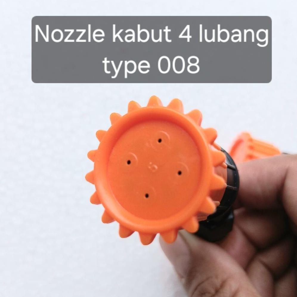 Bisa Cod Nozzle Spuyer 4 Lubang Kabut Bengkok Sprayer Semprot Elektrik Solo Alpha Panda Manual Polar