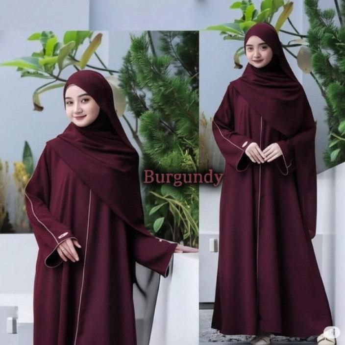 BEST SELLER SORAYA ABAYA ANAK PEREMPUAN TERBARU BAHAN WOLFIS MIX PAYET SWAROVSKI TEMPEL MEWAH ELEGAN