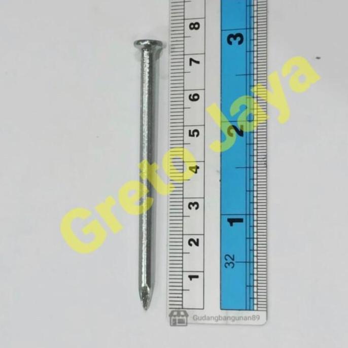 Bestone- Paku Beton Putih 7cm 7 cm Cor Tembok 1 Dus Dos 3 inch