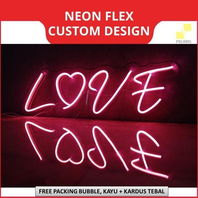 Bestone- NEON FLEX LAMPU HIAS CUSTOM NAMA-NEON SIGN LAMPU CAFE CUSTOM TULISAN