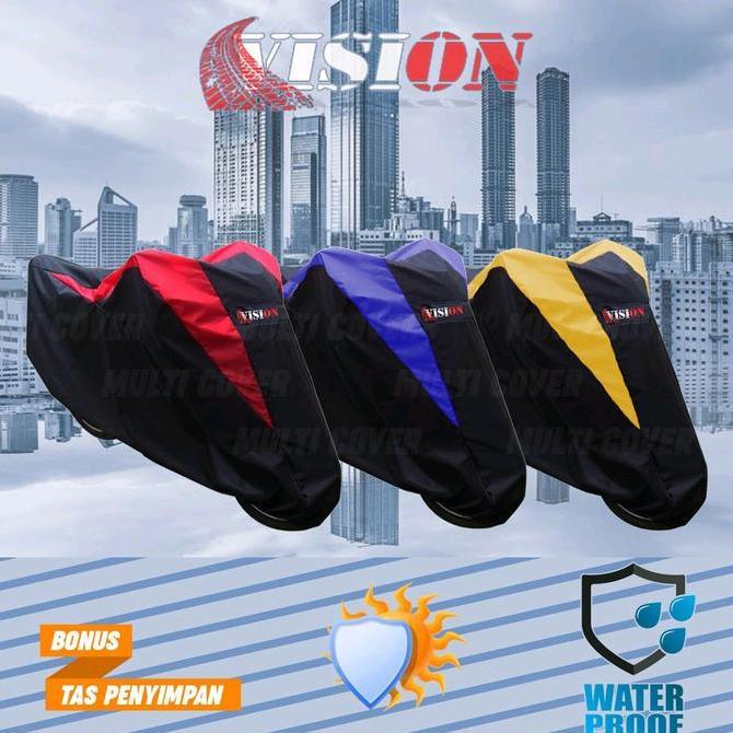 sarung motor semua jenis motor bahan  Polyester kuat tahana lama Karet Motorcycle vario jas hujan fu