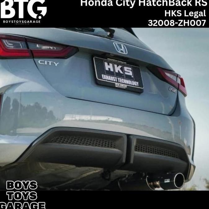 Knalpot HKS Honda City HB Hatchback RS 1.5 GN HKS Legal Muffler Ori Terlaris