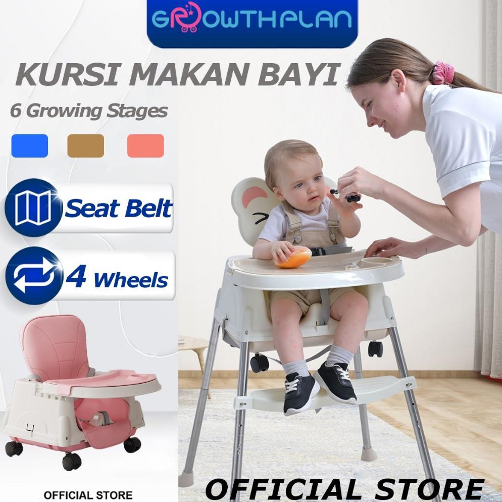 Kursi makan bayi multifungsi 6 in 1 meja makan makan bayi dan kursi kursi belajar anak-anak kursi ru