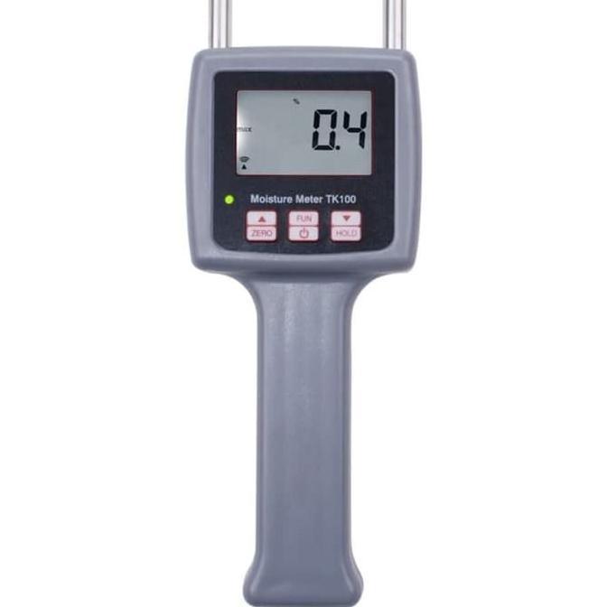 Moisture Meter Tk100 Grain Tk-100 Mc Tester 0-80% Wide Range Tk 100 Perkakas