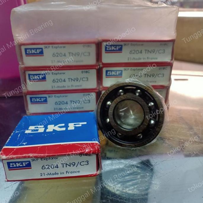 BALL BEARING 6204 TN9/C3 SKF ORINAL