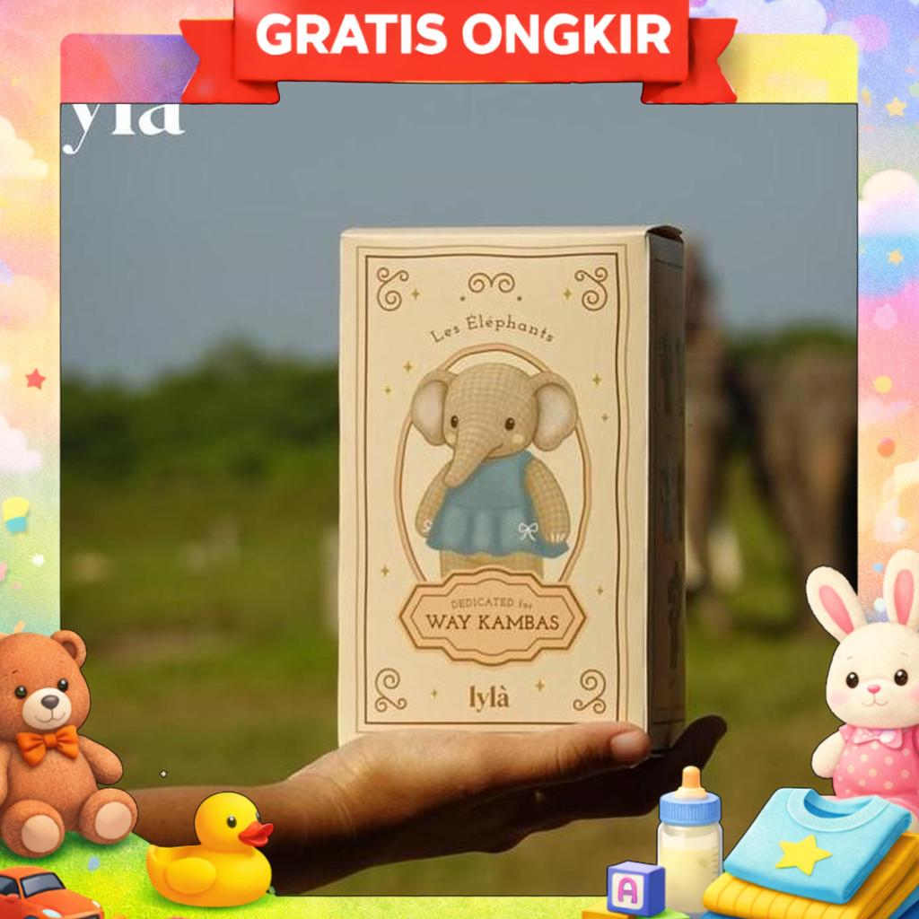 Lyla - Elephant Stuffed Toy (Blind Box) Boneka Rajut Gajah