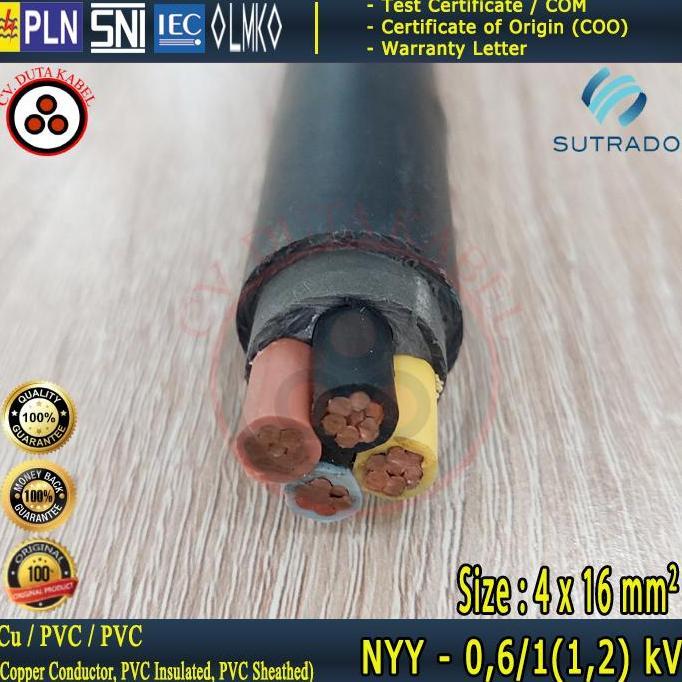 Bestone- Kabel NYY 4x16 mm2 SUTRADO /4 x 16 mm2/4x16mm2/4x16 mm/4x16mm