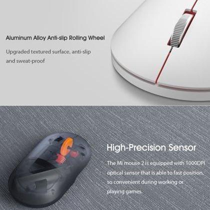 Promo Mijia Mouse Wireless Mi Mouse 2 Mi Mouse Lite Komputer & Laptop