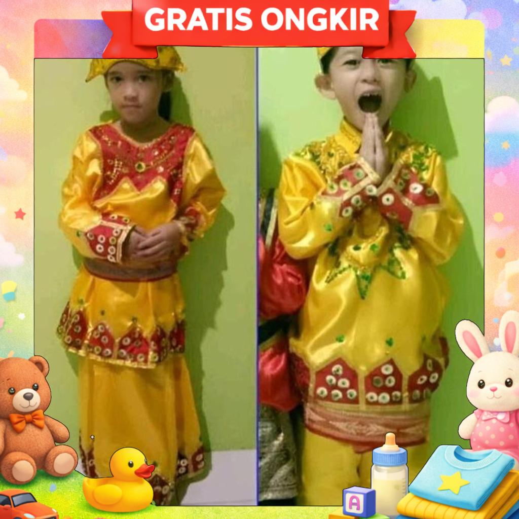 Pakaian Adat Gorontalo Tk Sd // Baju Adat Gorontalo