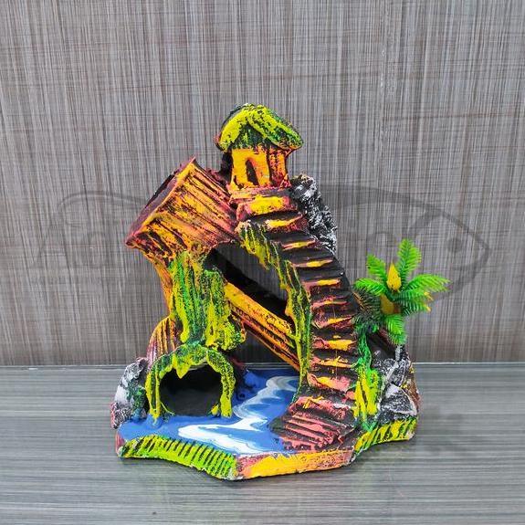 TEBING MIRING RUMAH HIASAN AQUARIUM AQUASCAPE