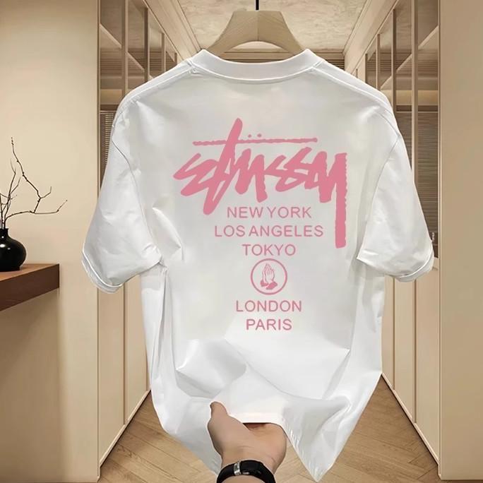 Tshirt Baju Kaos Distro STSY Pink - Kaos Distro Pria Wanita