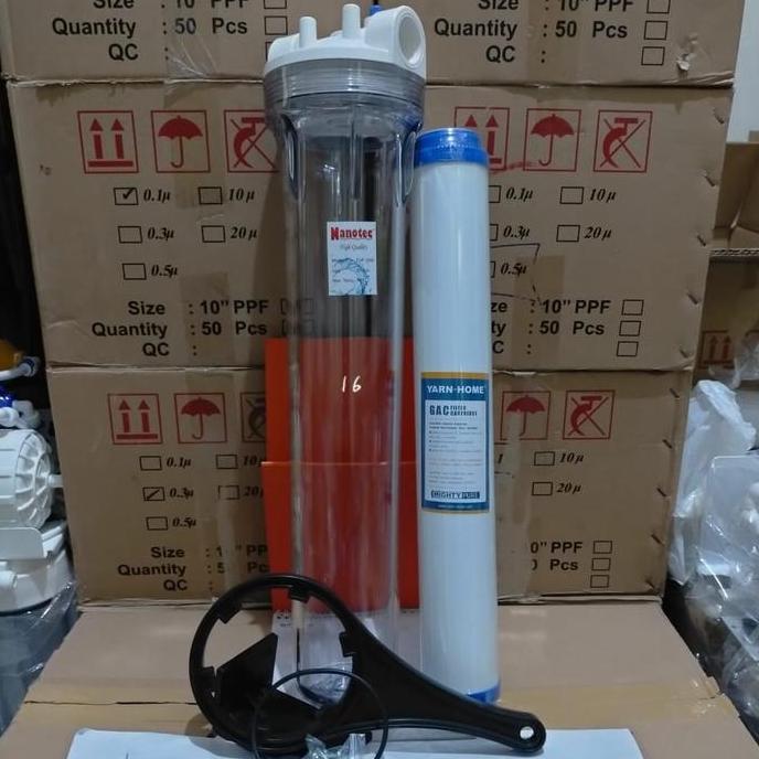 Paket Housing filter air 20''inch nanotec