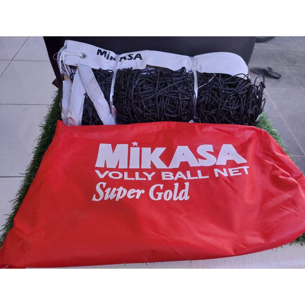 ORIGINAL NET VOLI MIKASA SUPER GOLD JUMBO / NET VOLI BAGUS / NET VOLI TEBAL