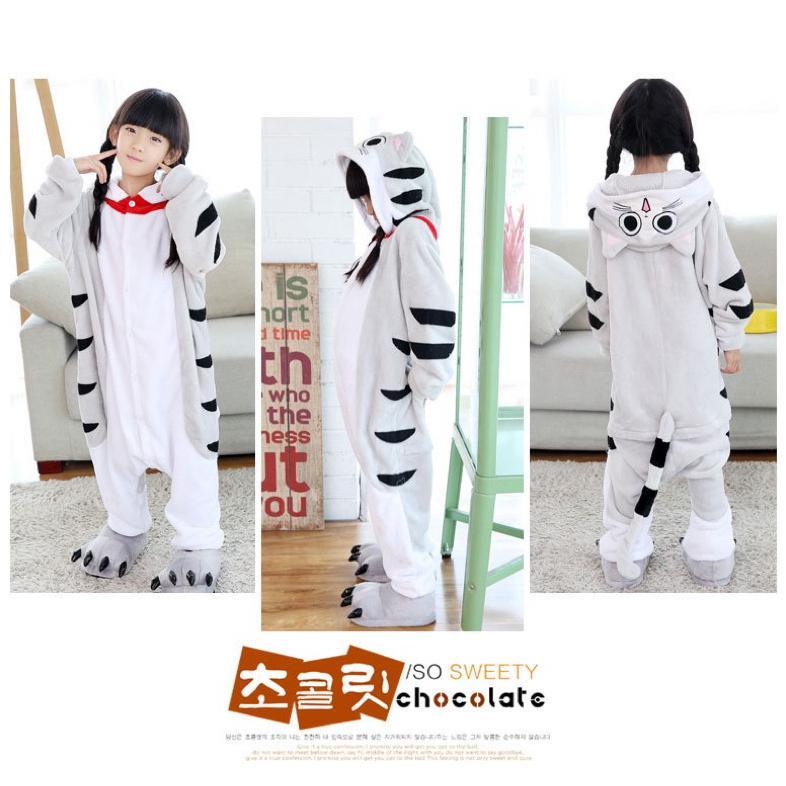 Baju Kostum Piyama Tidur Cosplay Anak Laki Laki Perempuan Motih Hewan Kartun Dinosaurus Spiderman Je