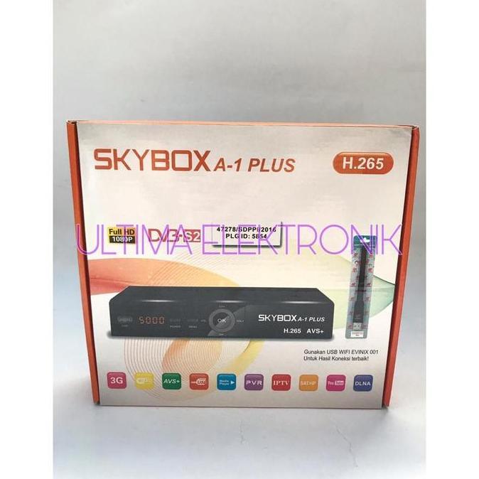 Receiver Skybox A1 Plus H265 HEVC BISA GRAB