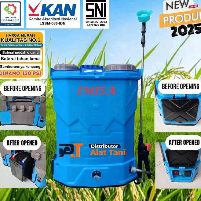 Sprayer Elektrik Imisa Easy Taking 16L Sni Dinamo 120 Psi Mudah Danti Semburan Kencang